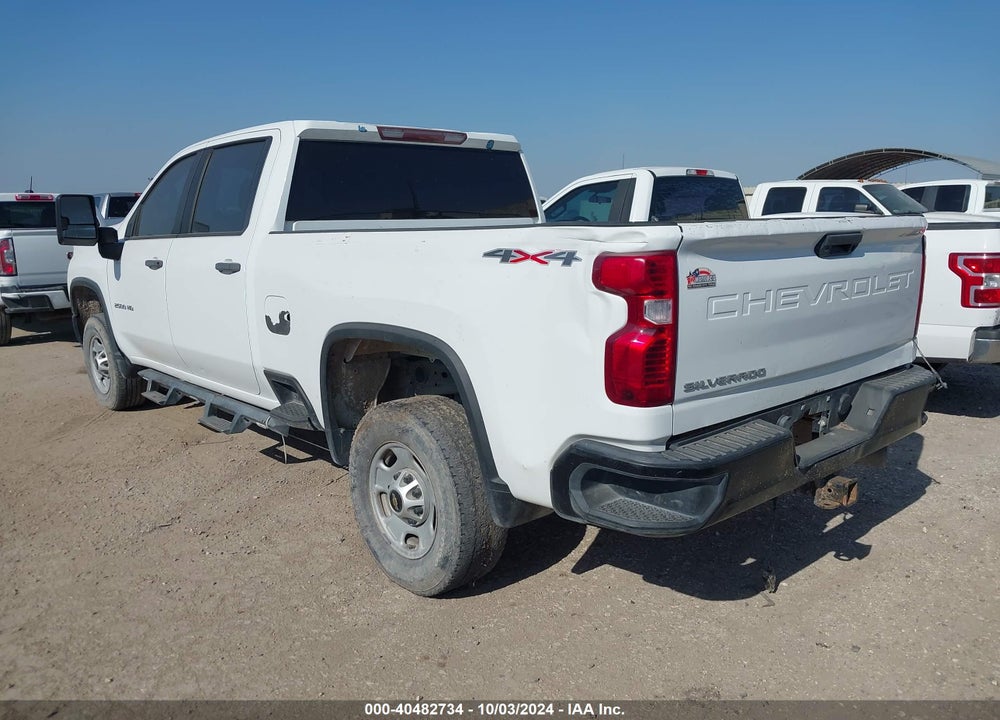 2020 CHEVROLET SILVERADO 2500HD 4WD STANDARD BED WT VIN: 1GC1YLEY1LF147670
