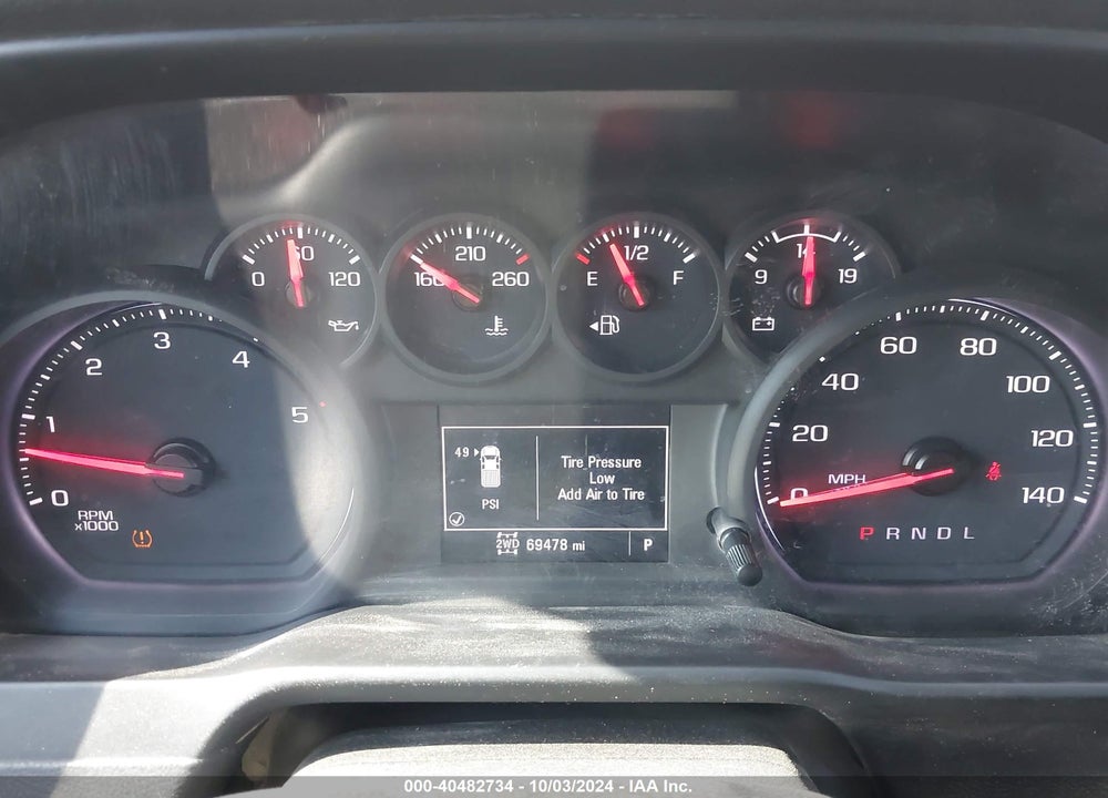 2020 CHEVROLET SILVERADO 2500HD 4WD STANDARD BED WT VIN: 1GC1YLEY1LF147670