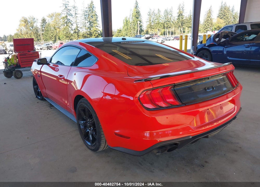 2019 FORD MUSTANG GT PREMIUM VIN: 1FA6P8CF4K5161399