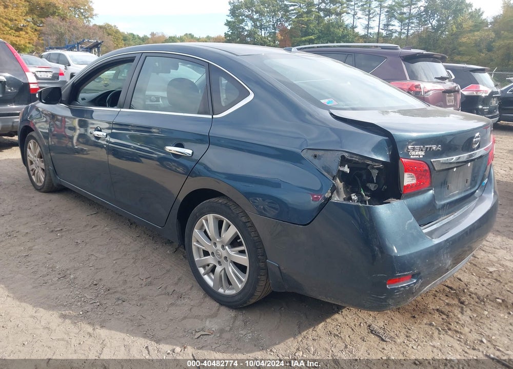 2013 NISSAN SENTRA SL VIN: 3N1AB7AP8DL678185
