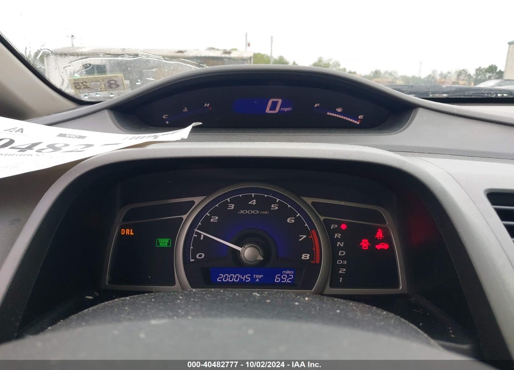 2010 HONDA CIVIC LX VIN: 2HGFA1F55AH503702
