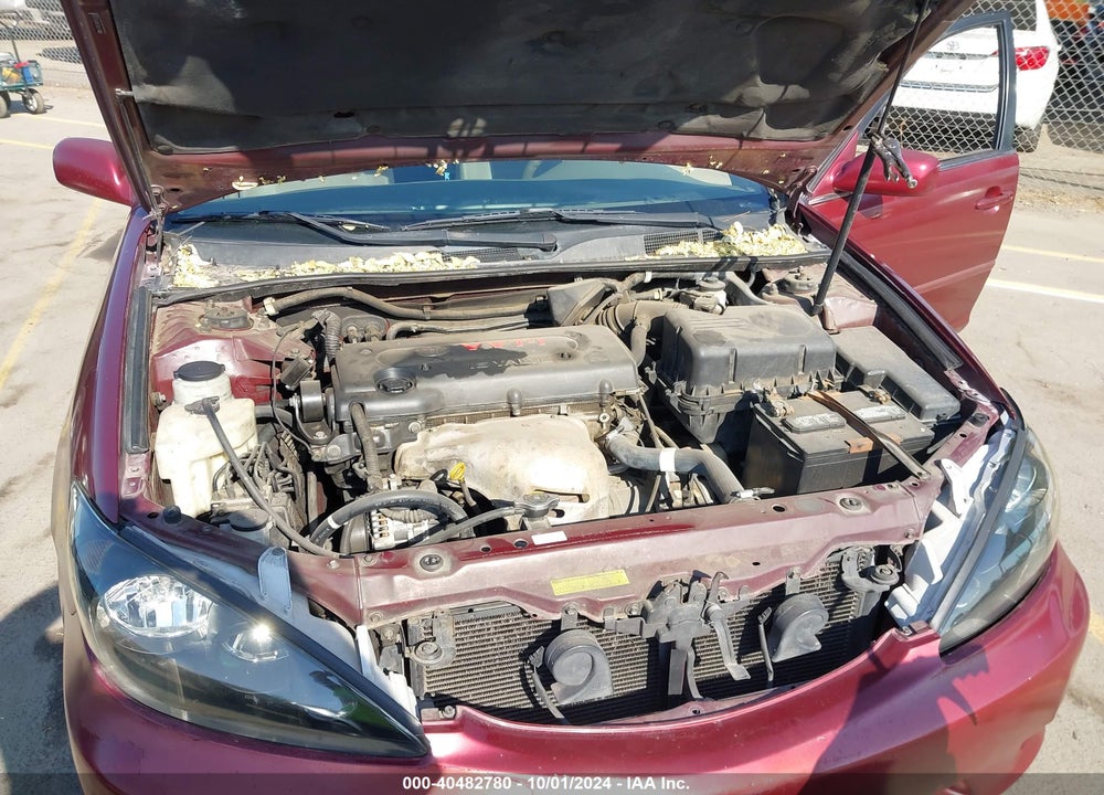 2005 TOYOTA CAMRY LE VIN: 4T1BE32K05U411792