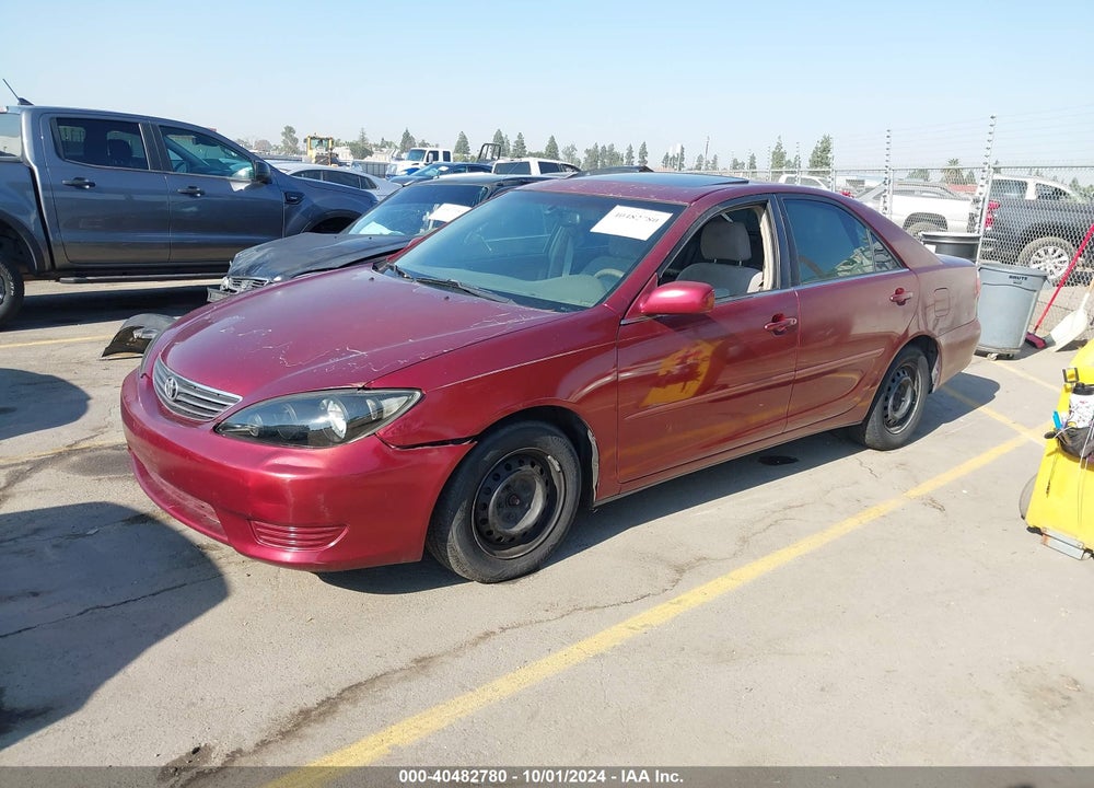 2005 TOYOTA CAMRY LE VIN: 4T1BE32K05U411792