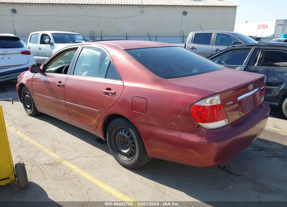 2005 TOYOTA CAMRY LE VIN: 4T1BE32K05U411792