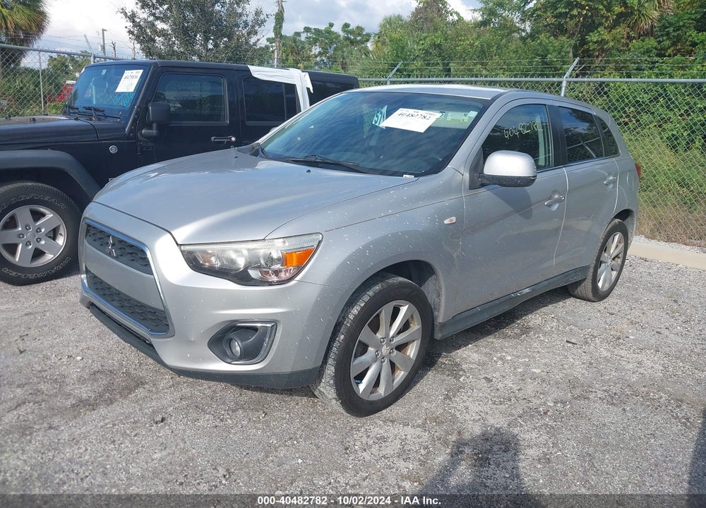 2014 MITSUBISHI OUTLANDER SPORT SE VIN: 4A4AP4AU4EE011210