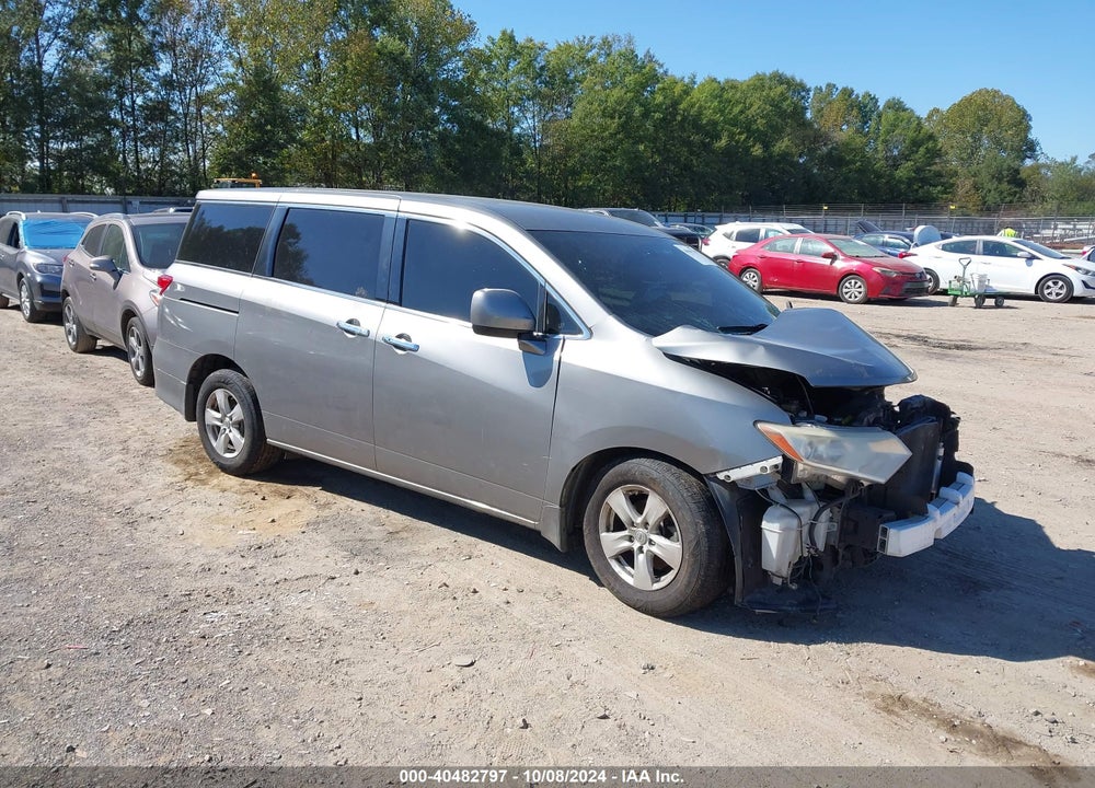 2013 NISSAN QUEST SV VIN: JN8AE2KP6D9066005