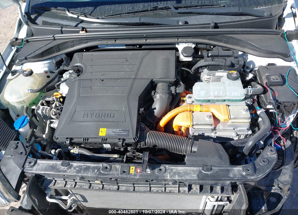 2020 HYUNDAI IONIQ HYBRID BLUE VIN: KMHC65LCXLU212671