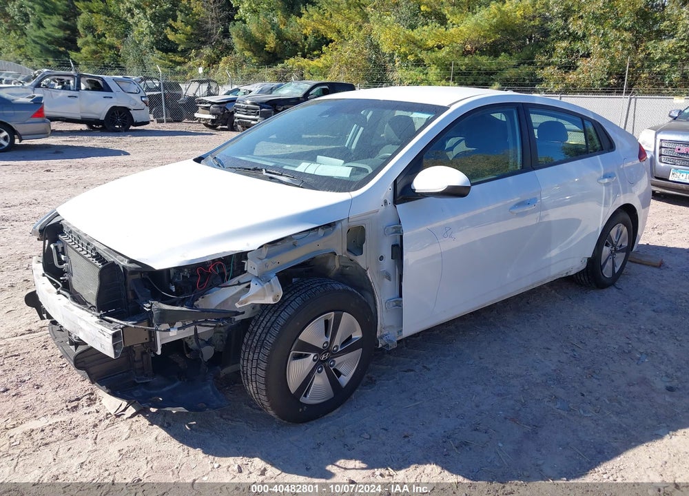 2020 HYUNDAI IONIQ HYBRID BLUE VIN: KMHC65LCXLU212671