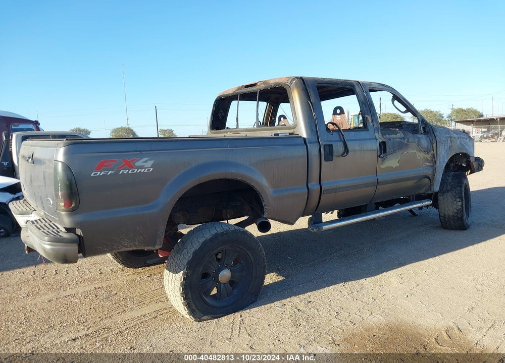 2004 FORD F-250 VIN: 1FTNW21P64EA98651
