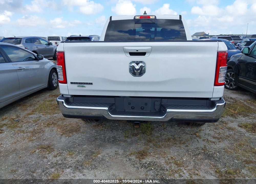 2021 RAM 1500 BIG HORN 4X2 5'7 BOX VIN: 1C6RREFG4MN813260
