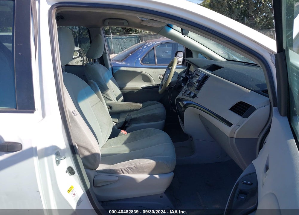 2011 TOYOTA SIENNA BASE V6 VIN: 5TDZK3DC5BS026701