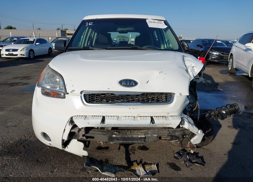 2011 KIA SOUL VIN: KNDJT2A16B7294318