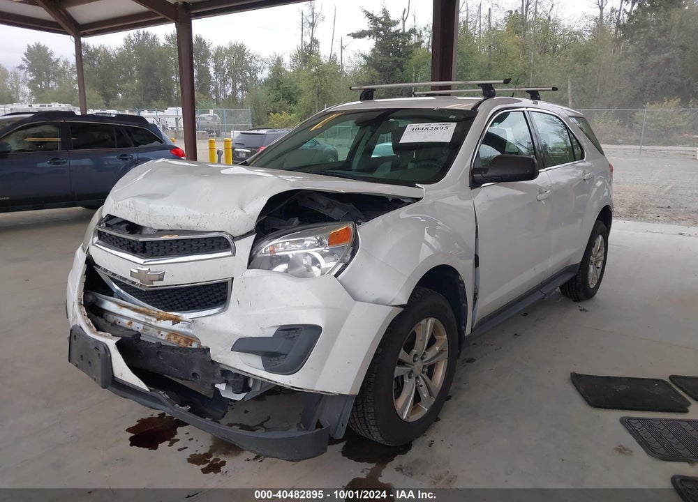 2012 CHEVROLET EQUINOX LS VIN: 2GNFLCEK7C6202432