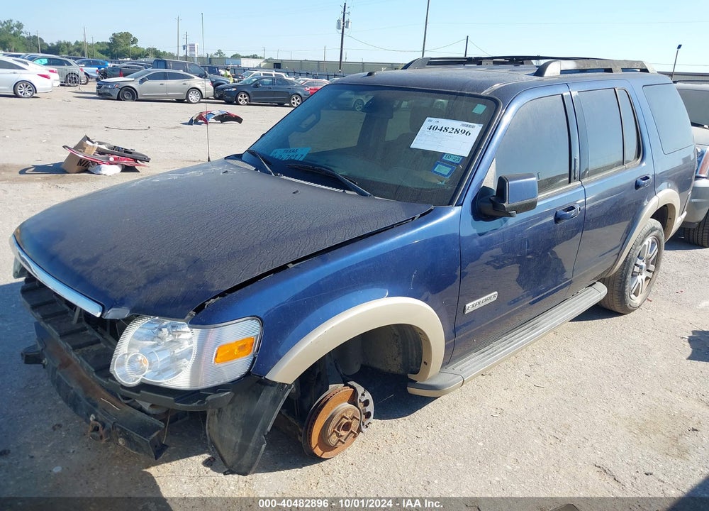 2008 FORD EXPLORER EDDIE BAUER VIN: 1FMEU64E38UA97519