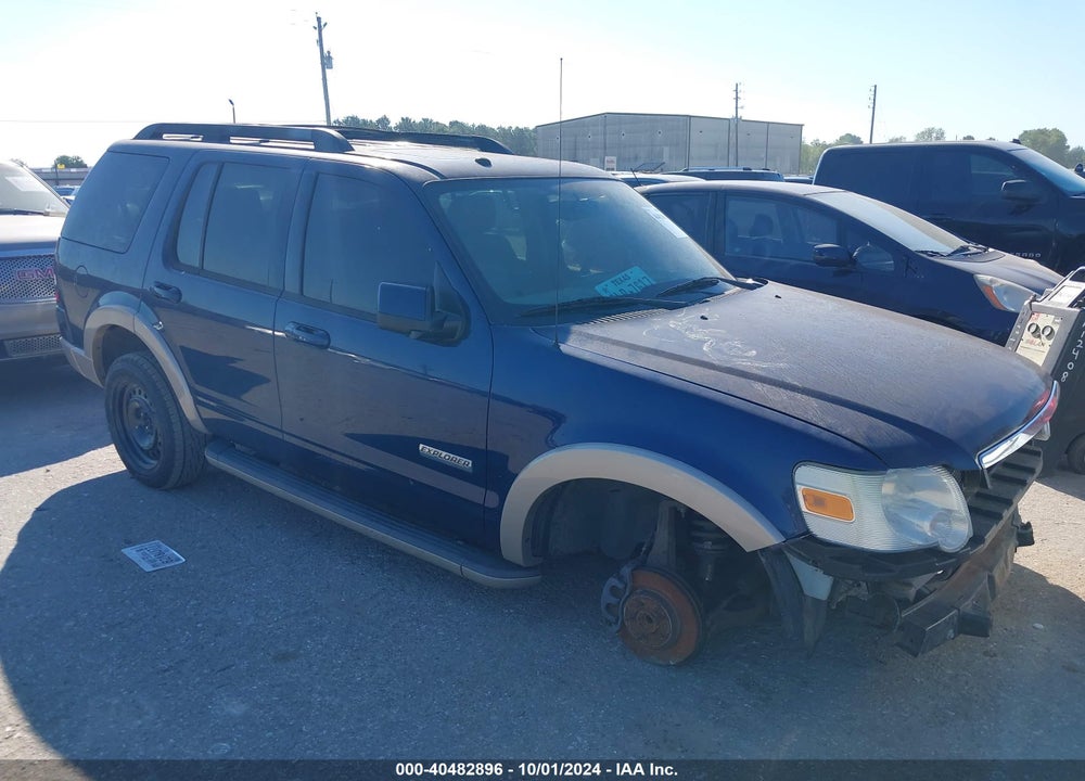 2008 FORD EXPLORER EDDIE BAUER VIN: 1FMEU64E38UA97519
