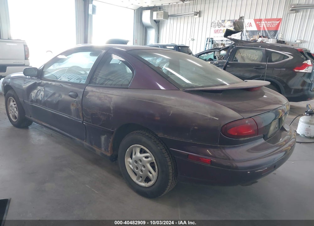 1998 PONTIAC SUNFIRE SE VIN: 1G2JB1243W7513512