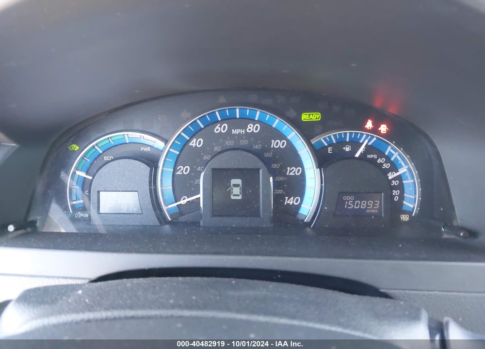 2012 TOYOTA CAMRY HYBRID XLE VIN: 4T1BD1FK7CU058823