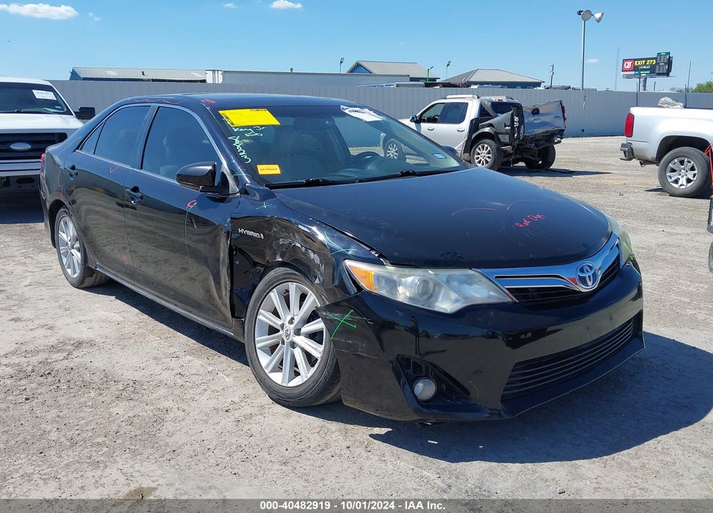 2012 TOYOTA CAMRY HYBRID XLE VIN: 4T1BD1FK7CU058823