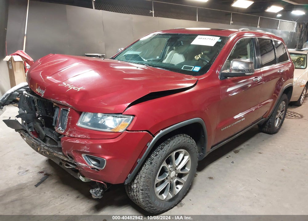 2014 JEEP GRAND CHEROKEE LIMITED VIN: 1C4RJFBG6EC399777