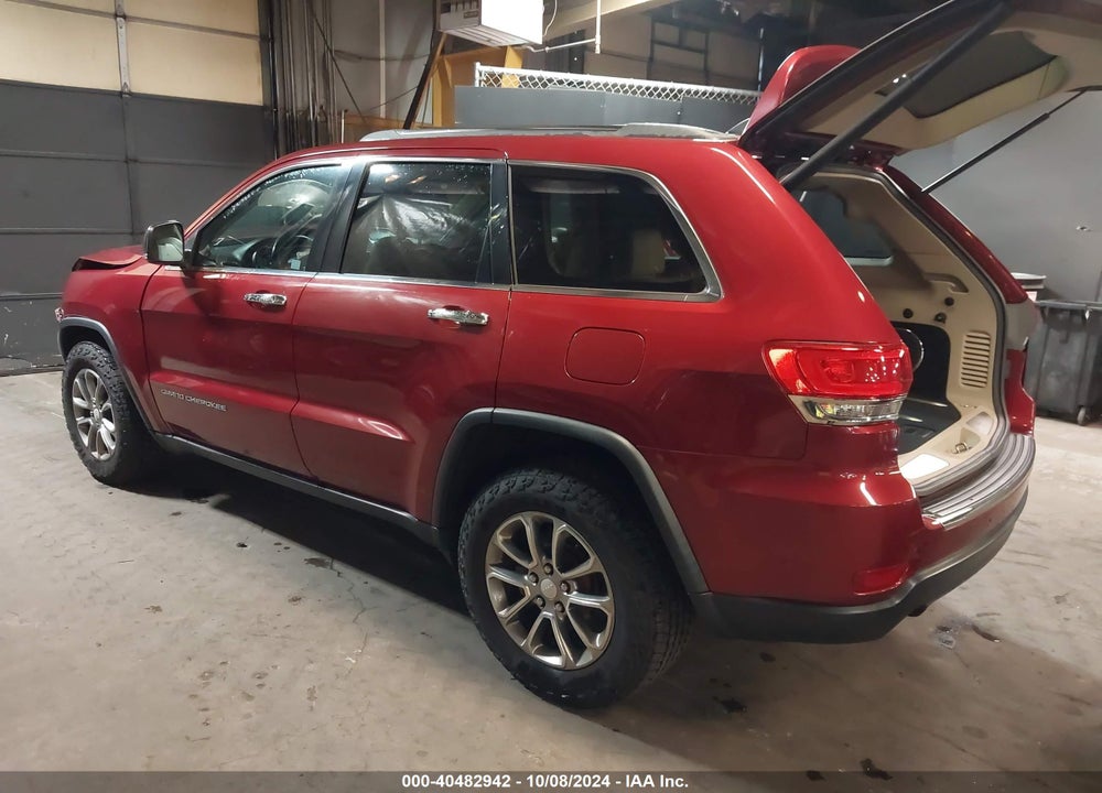 2014 JEEP GRAND CHEROKEE LIMITED VIN: 1C4RJFBG6EC399777
