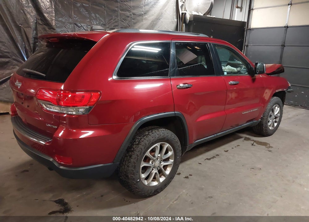 2014 JEEP GRAND CHEROKEE LIMITED VIN: 1C4RJFBG6EC399777
