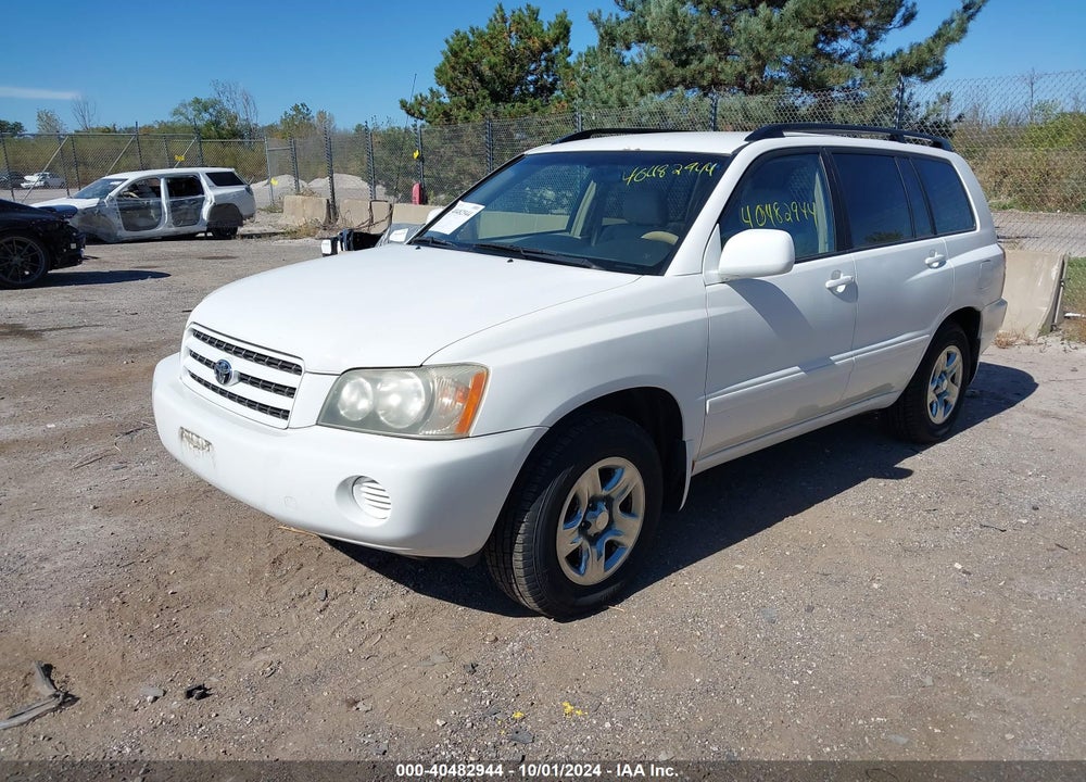2003 TOYOTA HIGHLANDER VIN: JTEGD21A730069192