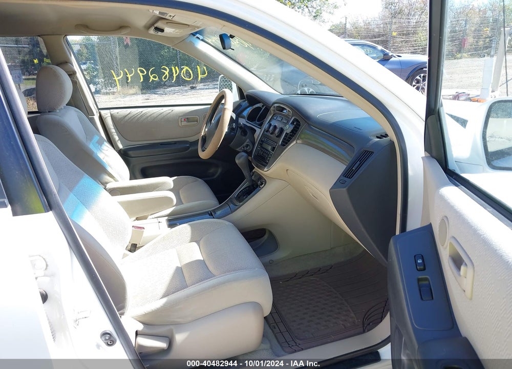 2003 TOYOTA HIGHLANDER VIN: JTEGD21A730069192
