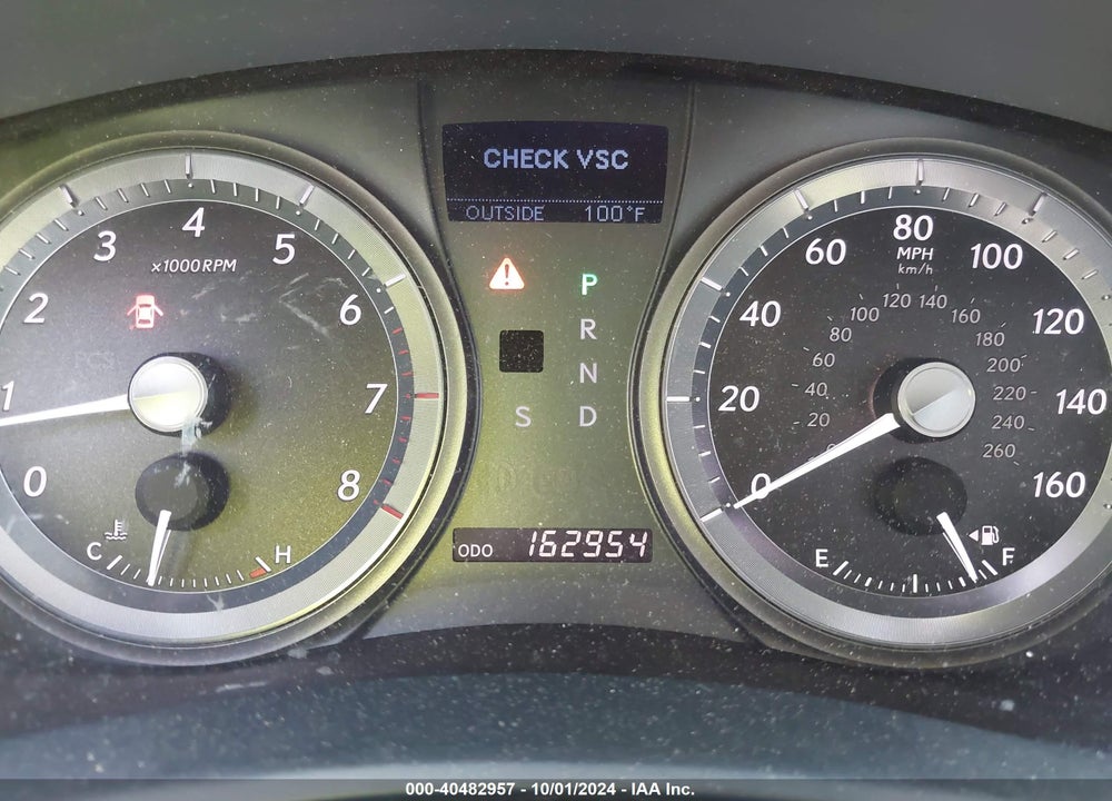 2007 LEXUS ES 350 VIN: JTHBJ46G672050383