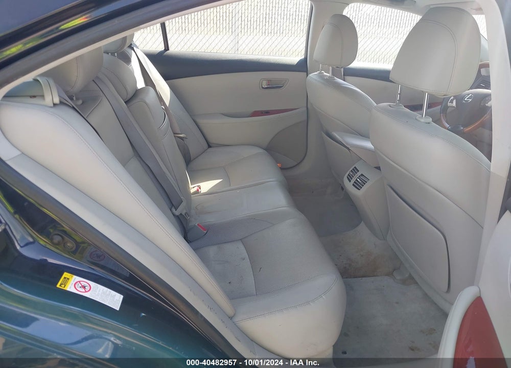 2007 LEXUS ES 350 VIN: JTHBJ46G672050383