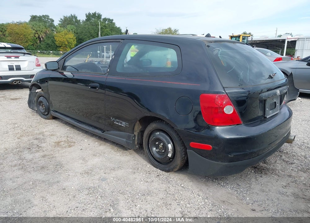 2002 HONDA CIVIC SI VIN: SHHEP33532U305702