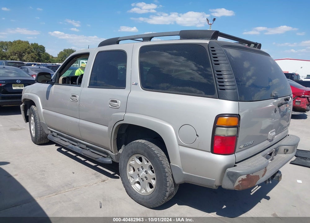 2005 CHEVROLET TAHOE Z71 VIN: 1GNEK13TX5R248777