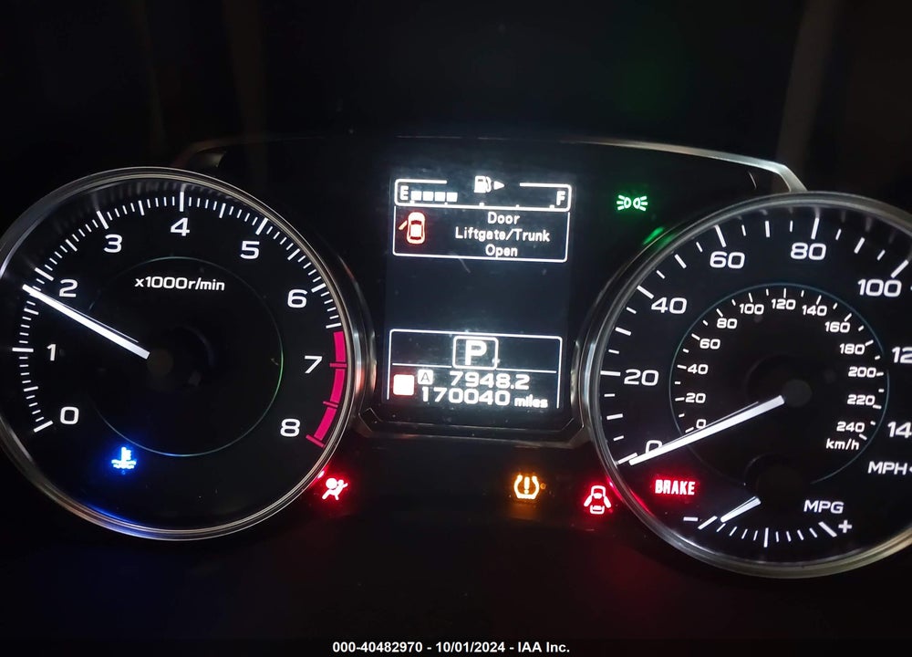 2017 SUBARU CROSSTREK 2.0I LIMITED VIN: JF2GPAKC0H8202519