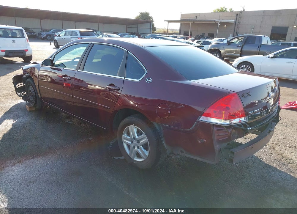 2007 CHEVROLET IMPALA LS VIN: 2G1WB58K979382447