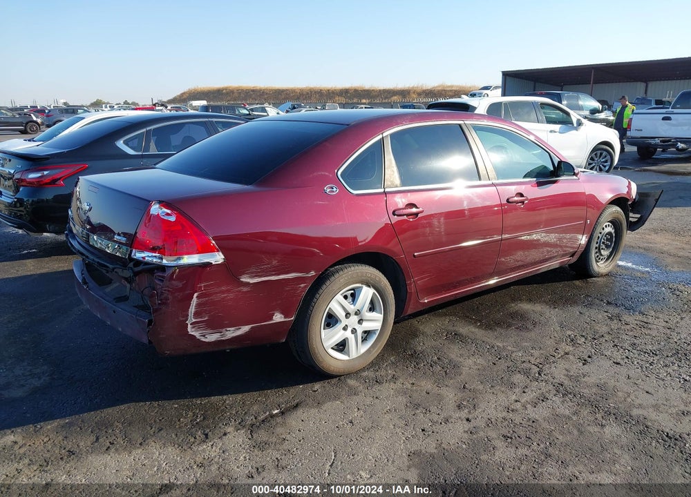 2007 CHEVROLET IMPALA LS VIN: 2G1WB58K979382447