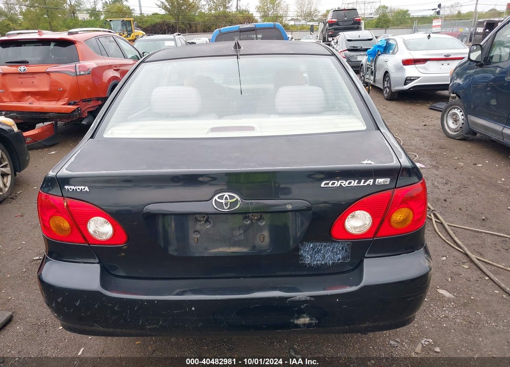 2004 TOYOTA COROLLA LE VIN: 1NXBR32E04Z222086