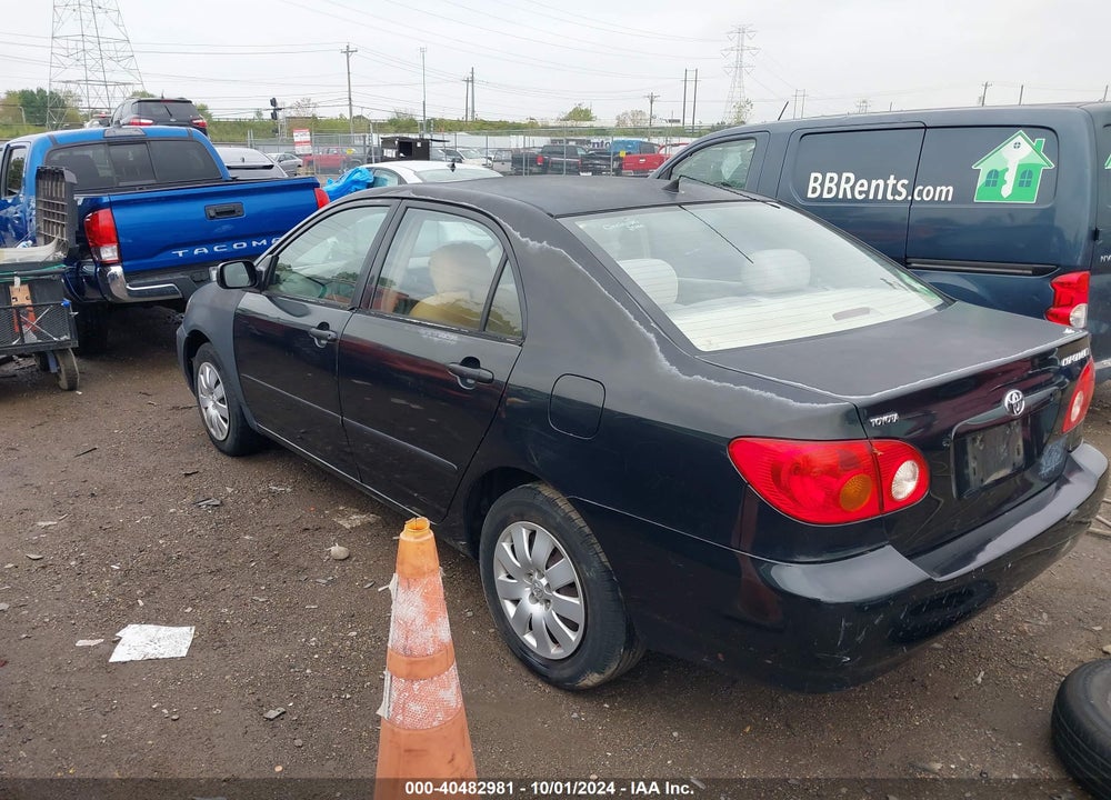 2004 TOYOTA COROLLA LE VIN: 1NXBR32E04Z222086