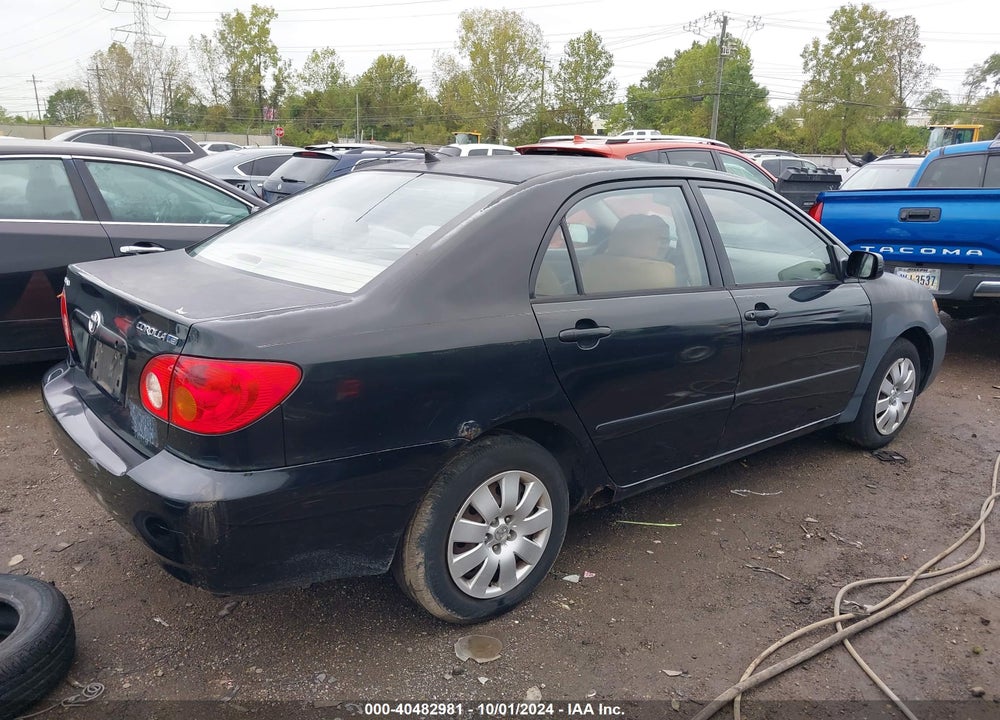 2004 TOYOTA COROLLA LE VIN: 1NXBR32E04Z222086
