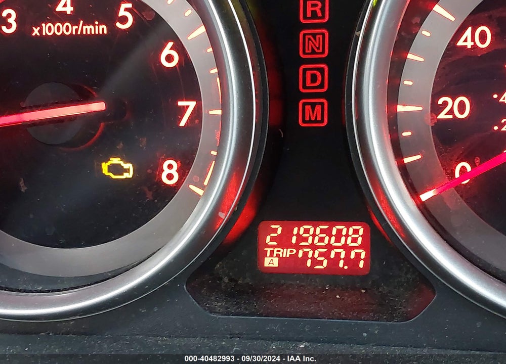 2009 MAZDA CX-9 SPORT VIN: JM3TB38V290168493