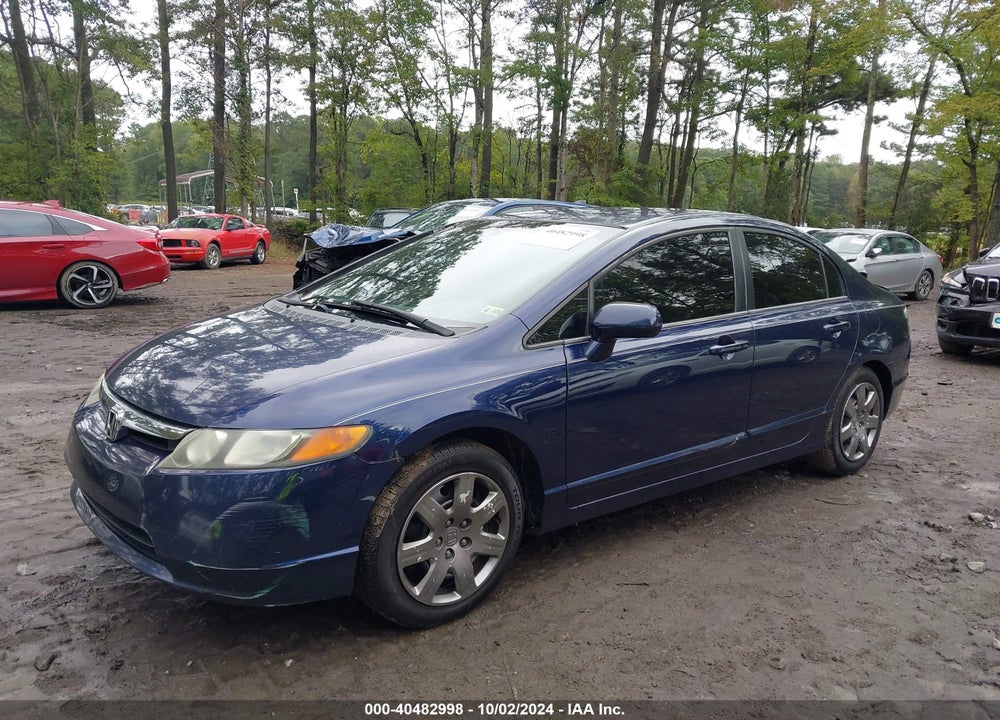 2006 HONDA CIVIC LX VIN: 1HGFA16556L120644