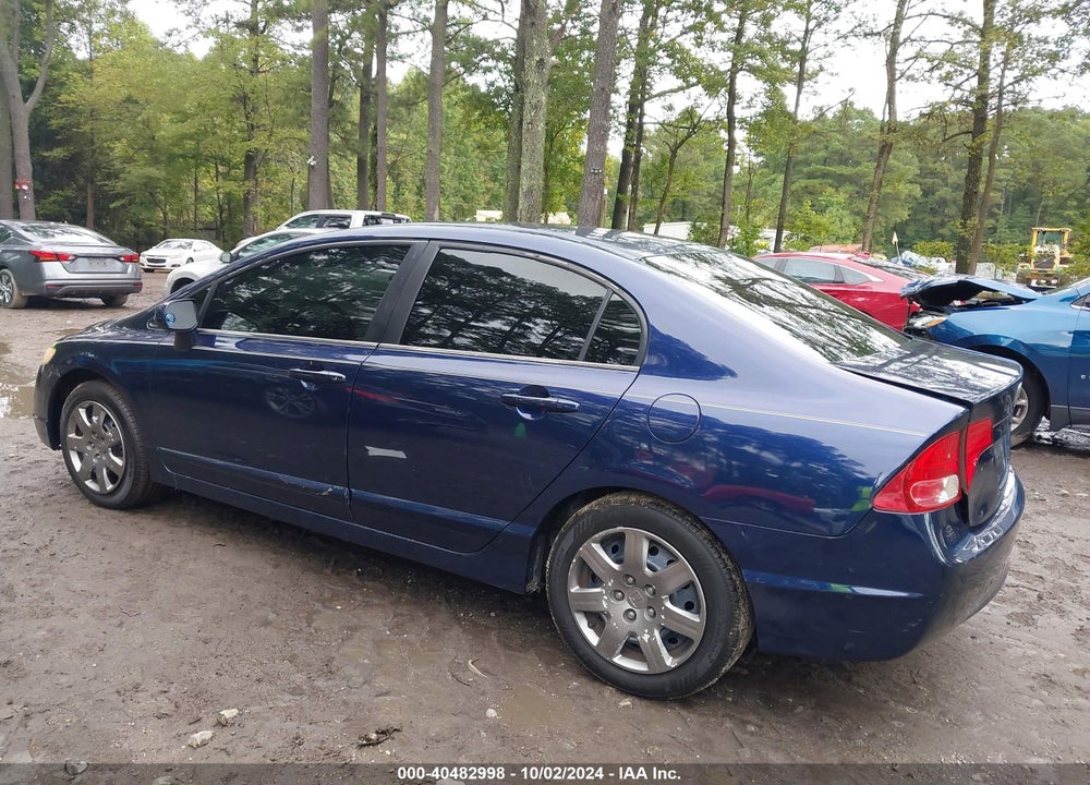 2006 HONDA CIVIC LX VIN: 1HGFA16556L120644