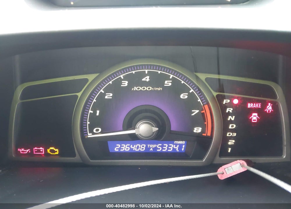 2006 HONDA CIVIC LX VIN: 1HGFA16556L120644