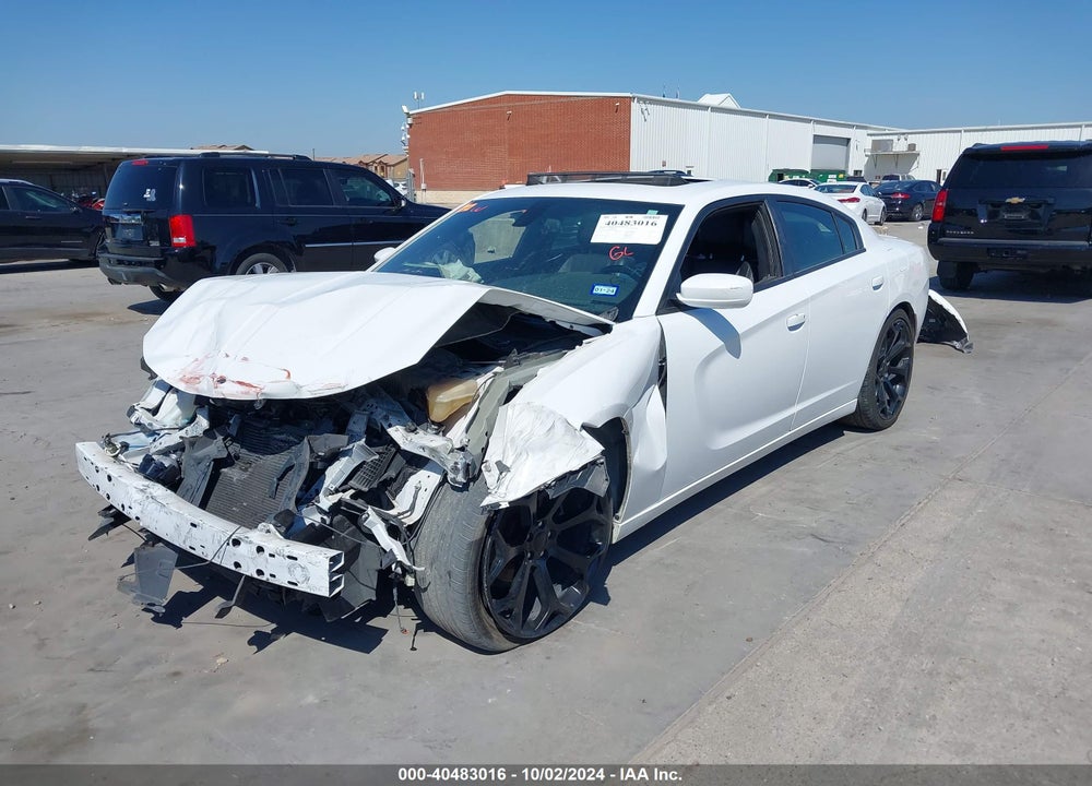 2019 DODGE CHARGER SXT RWD VIN: 2C3CDXBG0KH655590