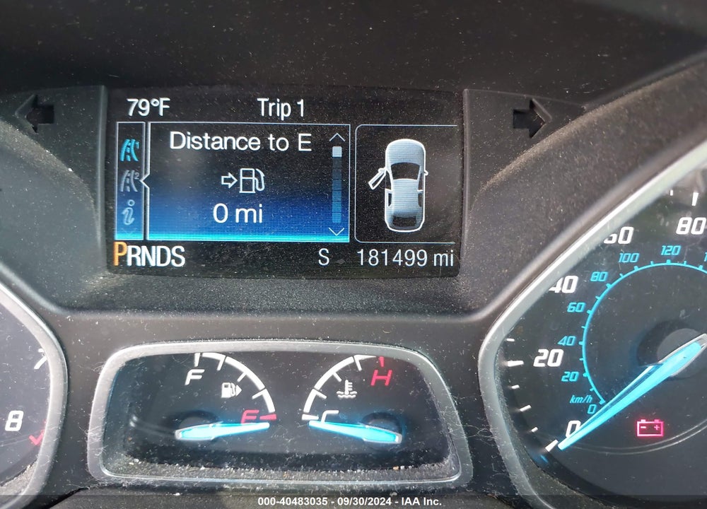 2015 FORD ESCAPE SE VIN: 1FMCU9G97FUA70571