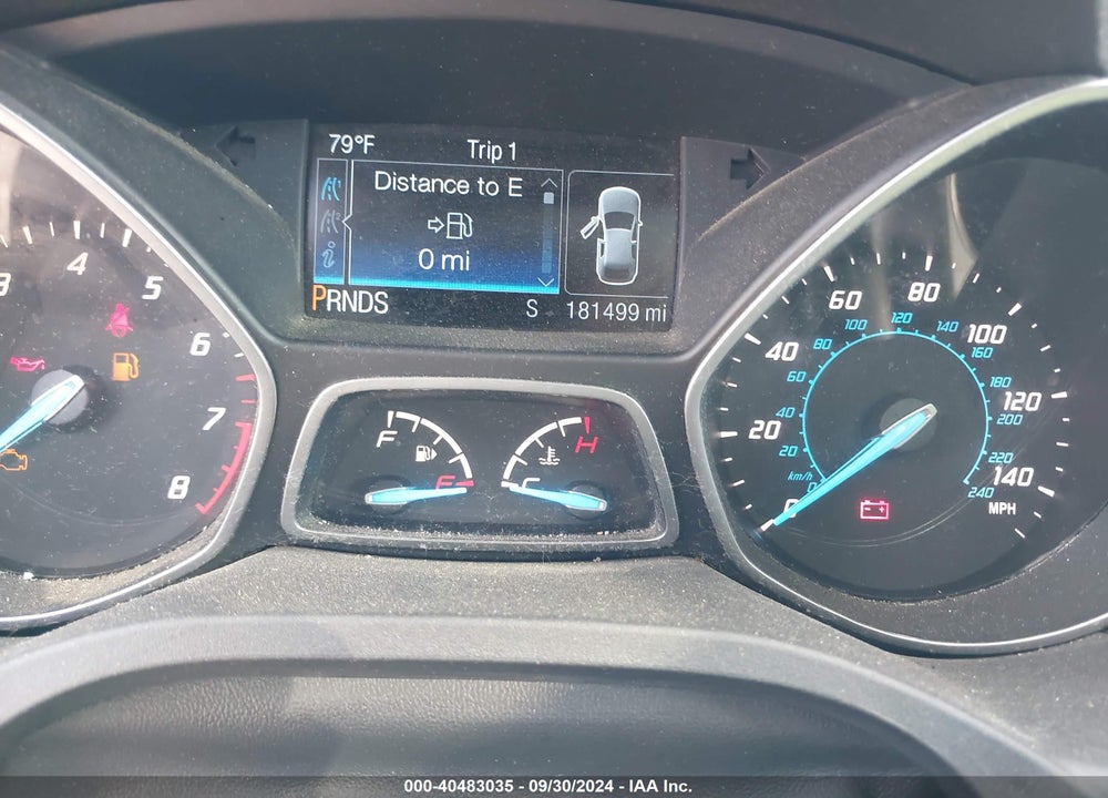 2015 FORD ESCAPE SE VIN: 1FMCU9G97FUA70571