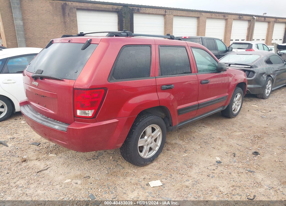 2006 JEEP GRAND CHEROKEE LAREDO VIN: 1J4HS48N46C225320