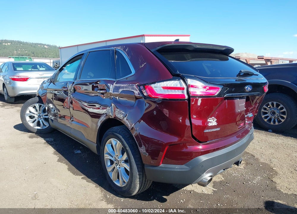 2020 FORD EDGE TITANIUM VIN: 2FMPK4K92LBB64456