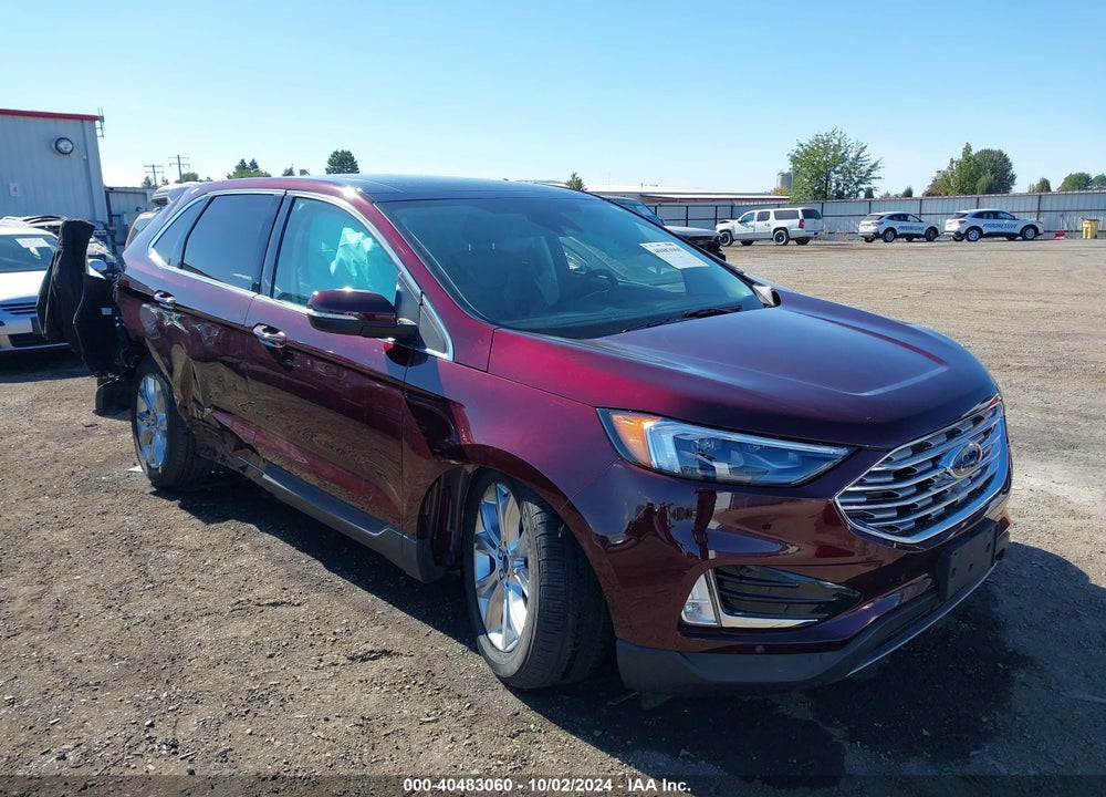 2020 FORD EDGE TITANIUM VIN: 2FMPK4K92LBB64456