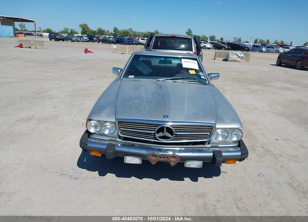 1984 MERCEDES-BENZ 380 SL VIN: WDBBA45A1EA006758