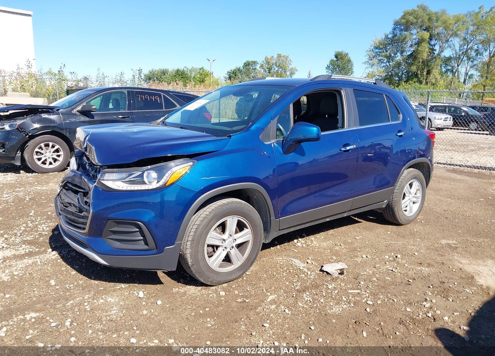 2019 CHEVROLET TRAX LT VIN: 3GNCJPSB4KL404501