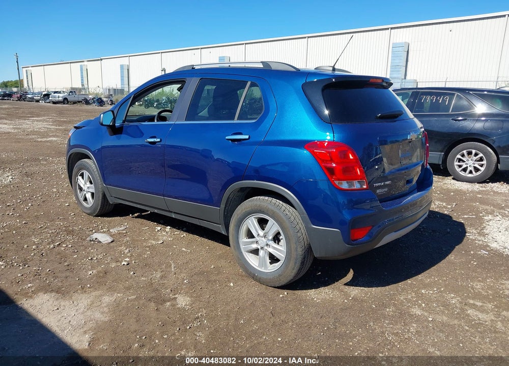2019 CHEVROLET TRAX LT VIN: 3GNCJPSB4KL404501